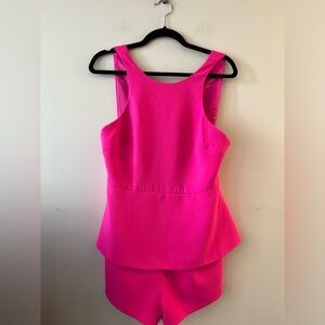 Finders Keepers Hot Pink Romper